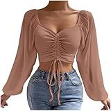Blusa Cropped Feminina De