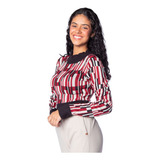 Blusa Cropped Feminina Em