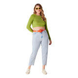 Blusa Cropped Feminina Manga