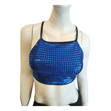 Blusa Cropped Feminina Paete