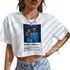 Blusa Cropped Feminino Bruno Mars Die With A Smile Lady Gaga