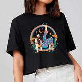 Blusa Cropped Feminino Hippie