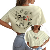 Blusa Cropped Feminino Stray