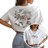 Blusa Cropped Feminino Stray