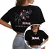 Blusa Cropped Feminino Stray Kids Rock-star Álbum Gotic Aura