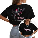 Blusa Cropped Feminino Stray