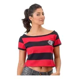 Blusa Cropped Flamengo Vibe