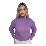 Blusa Cropped Gola Alta