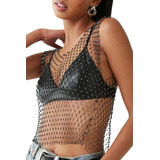 Blusa Cropped Telinha De