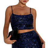 Blusa Cropped Top Alca