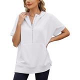 Blusa De Capuz Solta