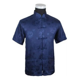 Blusa De Cetim Azul