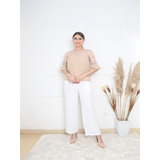 Blusa De Cetim Com