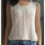 Blusa De Croche 100