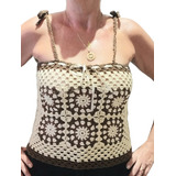 Blusa De Croche Com