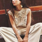 Blusa De Croche Super