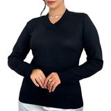 Blusa De Frio Decote