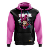 Blusa De Frio Moletom Da Minei Raglan Mod1 Oferta Imperdível