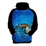 Blusa De Frio Moletom Procurando Nemo Desenhos Filmes Hd 04