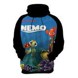 Blusa De Frio Moletom Procurando Nemo Desenhos Filmes Hd 10