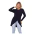 Blusa De Manga Comprida Vest Legging De Malha Tapa Bumbum 