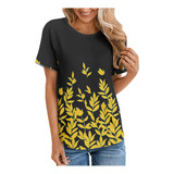 Blusa De Manga Curta
