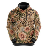 Blusa De Moletom Floral