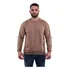 Blusa De Moletom  Lisa Sem Capuz Gola Redonda Sem Estampa