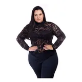Blusa De Renda Plus