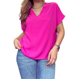 Blusa Decote V Traspassado