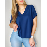 Blusa Decote V Traspassado