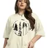 Blusa Desenho Old School Árvores T Shirt Minimalista Vintage