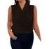 Blusa Dk Outlet Feminina Decote Gola Boba Plus Size Curta