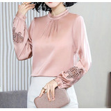 Blusa Elegante Feminina Social