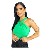 Blusa Elegante Social Feminina