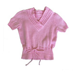 Blusa Em Trico Feito