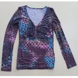 Blusa Estampa Etnica Manga