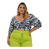 Blusa Estampa Manga 7