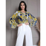 Blusa Estampada Modelo