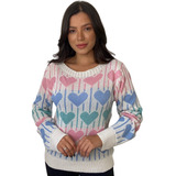 Blusa Estampada Feminina Moda