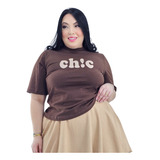 Blusa Estampada Plus Size