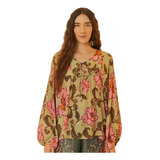 Blusa Farm Bata Floral
