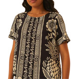 Blusa Farm Jardim Romance