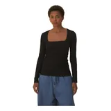 Blusa Farm Manga Decote