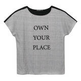 Blusa Fem Manga