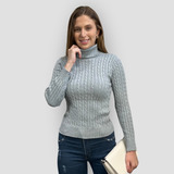 Blusa Femina Trico Gola