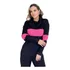 Blusa Feminin Cropped Trico Gola Boba Alta Tendência Inverno