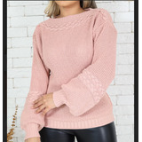 Blusa Feminin Trico Tranca