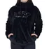 Blusa Feminina Aéropostale Moletom Pele Preta - 9886008