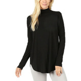 Blusa Feminina Alongada Gola